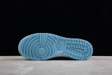 Nike Dunk Low Retro Fleece Swoosh Worn Blue FB1871-011