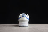 Nike Dunk Low Ivory Hyper Royal (GS) FB1843-141