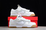 Nike Dunk Low Remastered Appears In “White/Gum”  DV0821-001