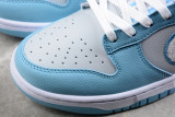 Nike Dunk Low Retro Fleece Swoosh Worn Blue FB1871-011