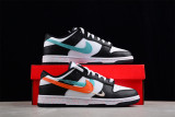 Nike Dunk Low Multiple Swooshes White Washed Teal (W) FD4623-131