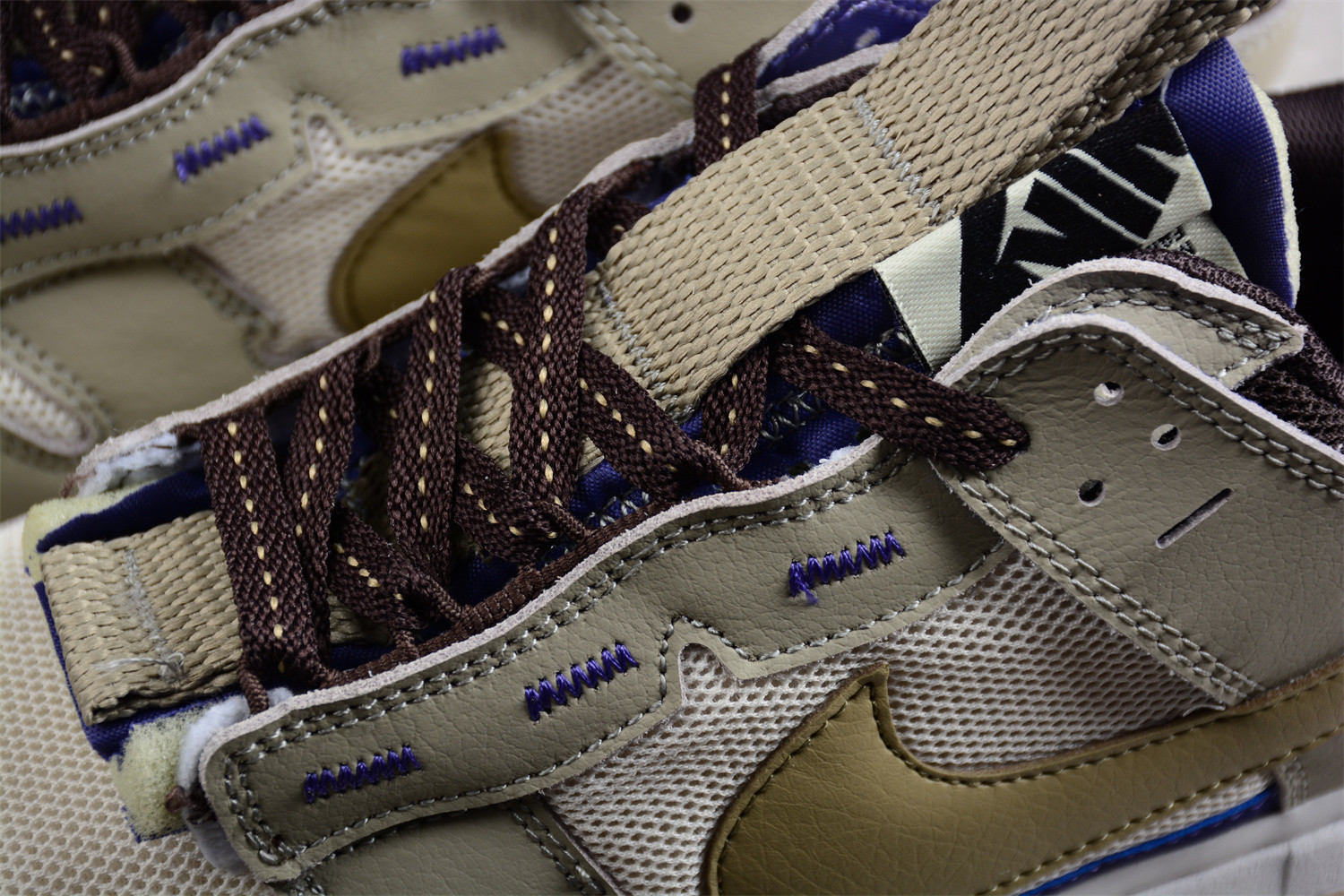 Nike SB Dunk Low Remastered Medium Olive Dark Purple DV0821-300