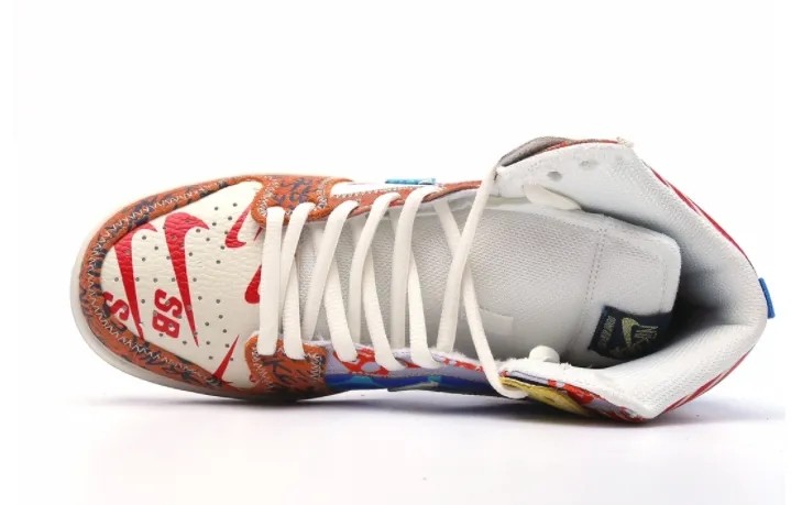 Nike SB Dunk High Thomas Campbell What the Dunk 918321-381