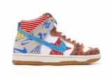 Nike SB Dunk High Thomas Campbell What the Dunk 918321-381