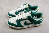 Nike Dunk Low Malachite University Gold FB7173-131