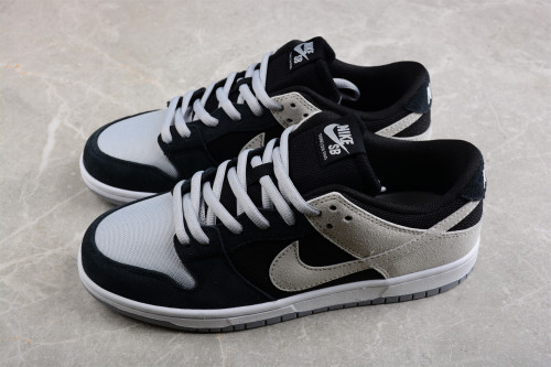 Nike SB Zoom Dunk Low Pro Black Wolf Grey White 854866-001