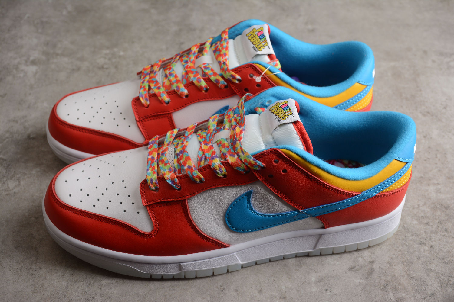 Nike Dunk Low QS LeBron James Fruity Pebbles DH8009-600