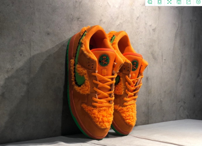 Nike SB Dunk Low Grateful Dead Bears Orange CJ5378-800