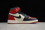 Jordan 1 Retro High Bred Toe 555088-610