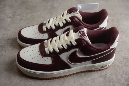 Nike Air Force 1 Low College Pack Night Maroon DQ7659-102