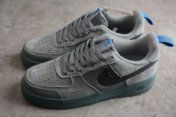 Nike Air Force 1 Low Cut Out Swoosh Grey DO6709-002