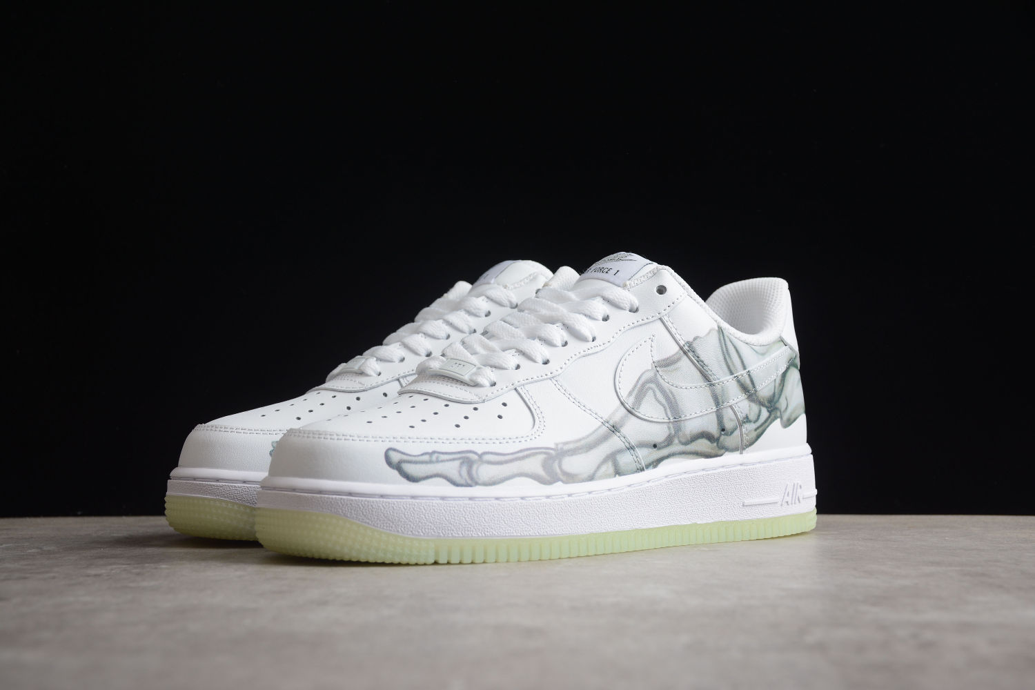 Nike Air Force 1 Low Skeleton Halloween (2018) BQ7541-100
