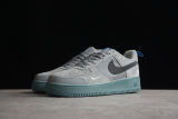 Nike Air Force 1 Low Cut Out Swoosh Grey DO6709-002