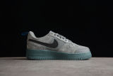 Nike Air Force 1 Low Cut Out Swoosh Grey DO6709-002