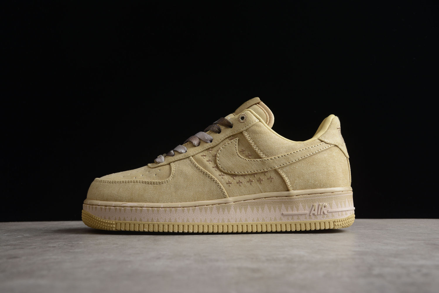 Nike Air Force 1 Low NAI-KE Tan Canvas DV4247-211