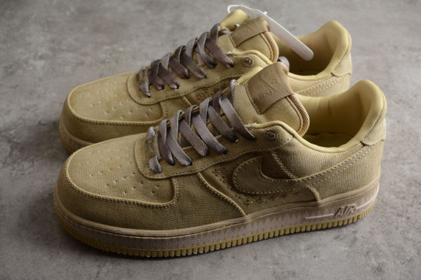 Nike Air Force 1 Low NAI-KE Tan Canvas DV4247-211