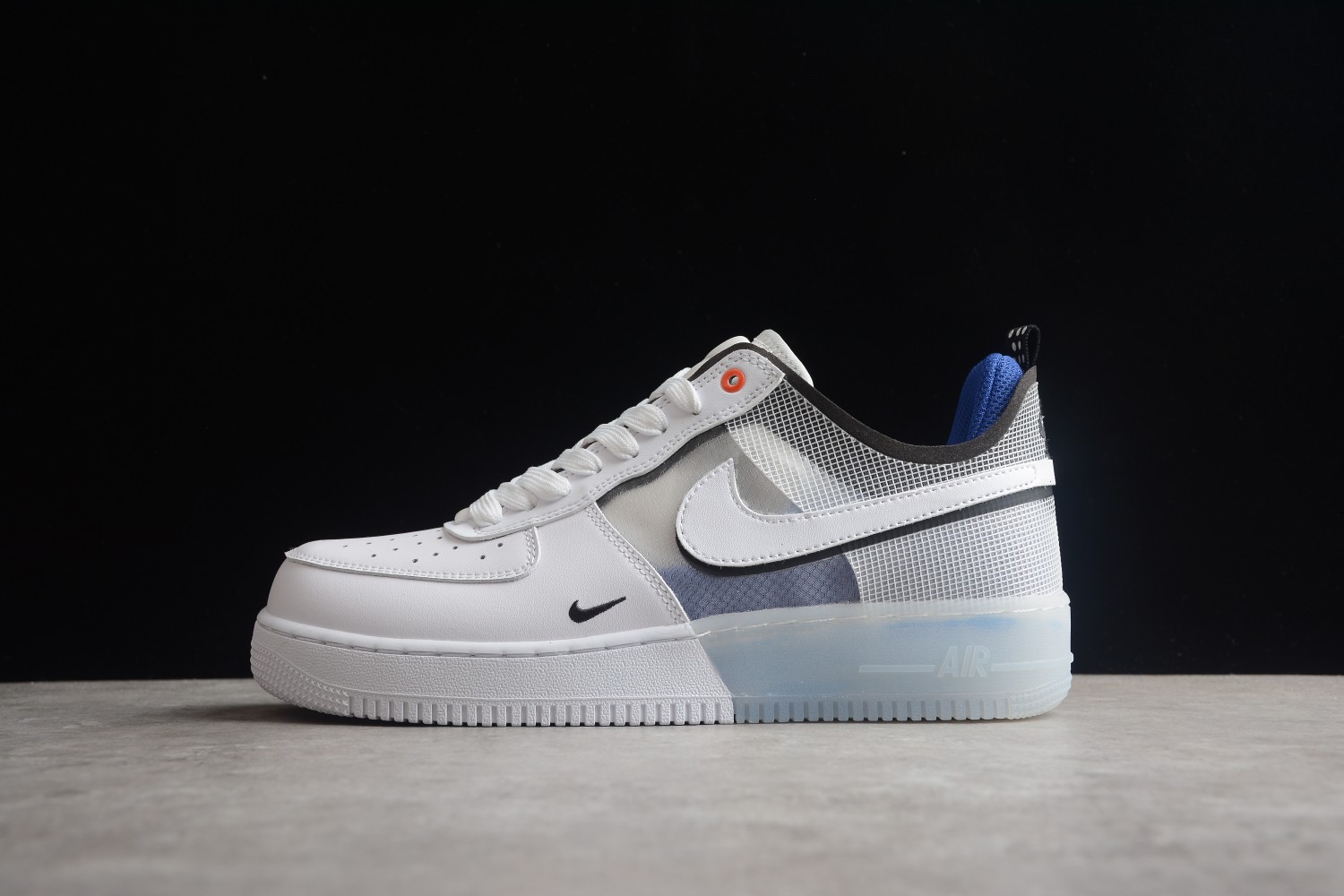 Nike Air Force 1 Low React Split White Photo Blue DH7615-101
