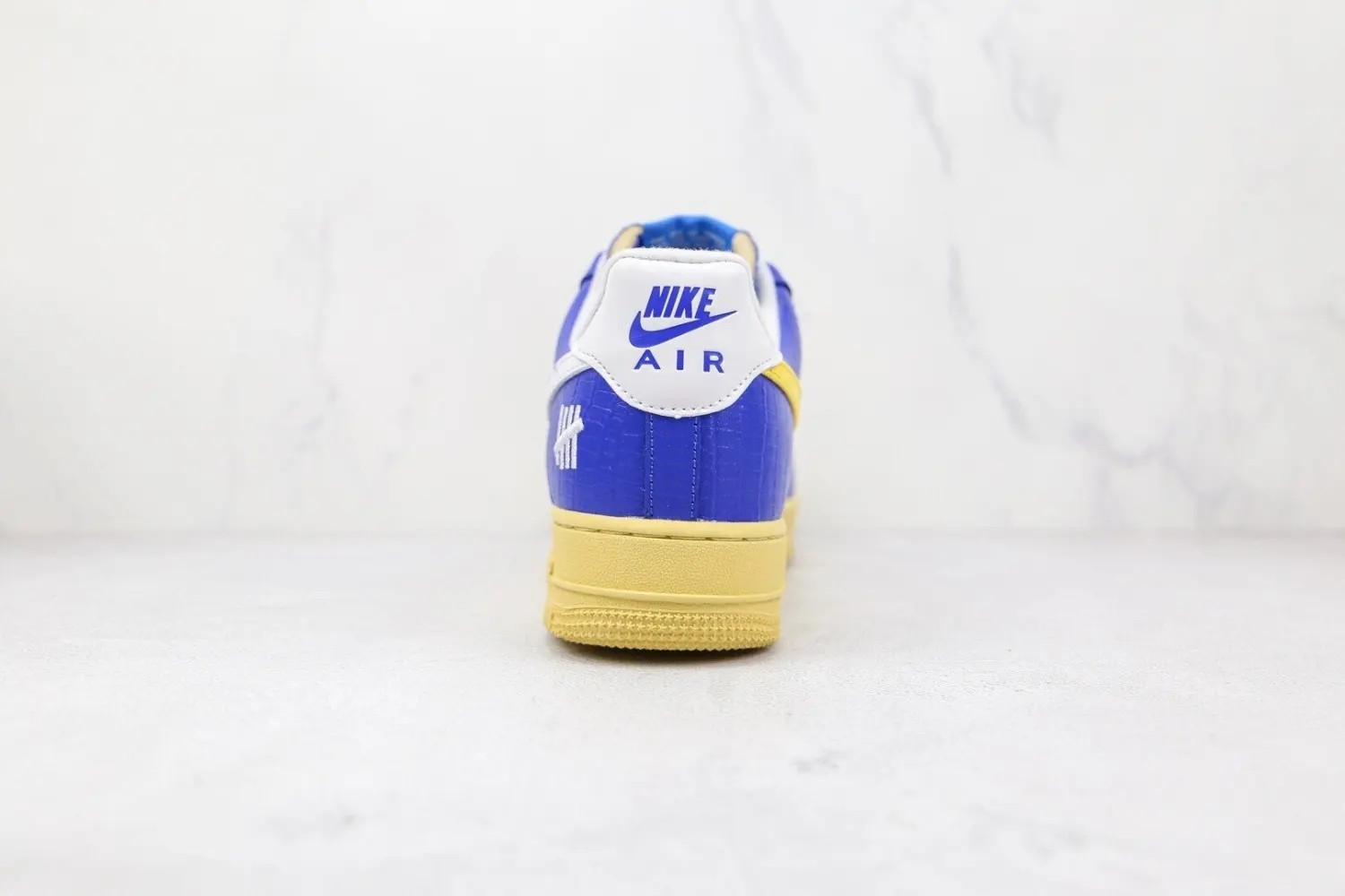 Nike Air Force 1 Low SP Undefeated 5 On It Blue Yellow Croc DM8462 400