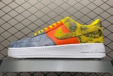 Nike Air Force 1 Low Tie Dye Dark Sulphur CZ0337-700