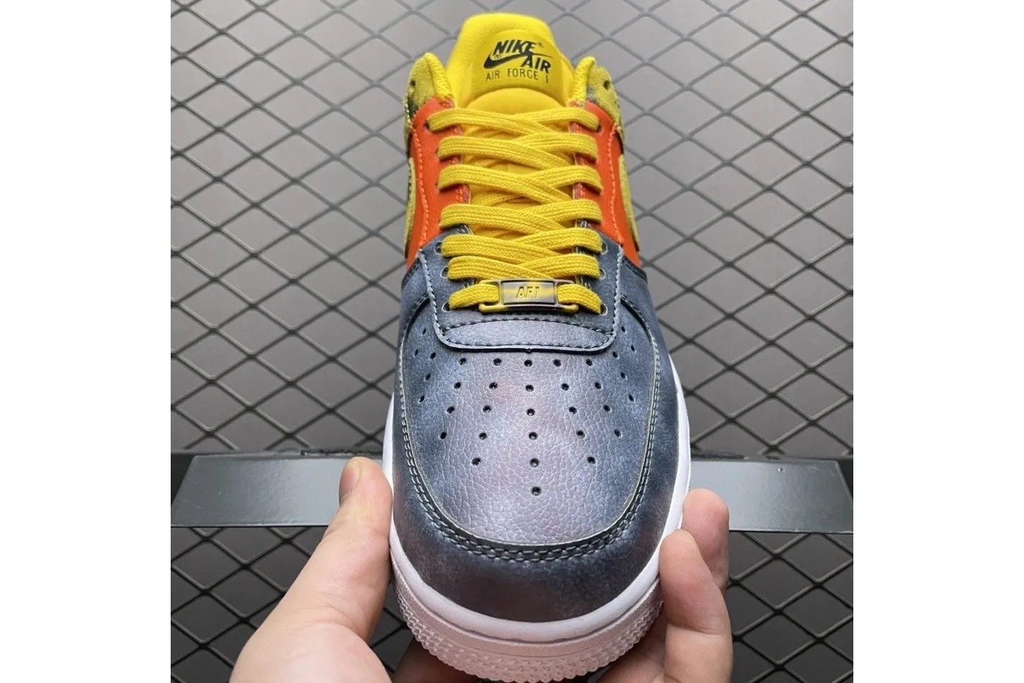 Nike Air Force 1 Low Tie Dye Dark Sulphur CZ0337-700
