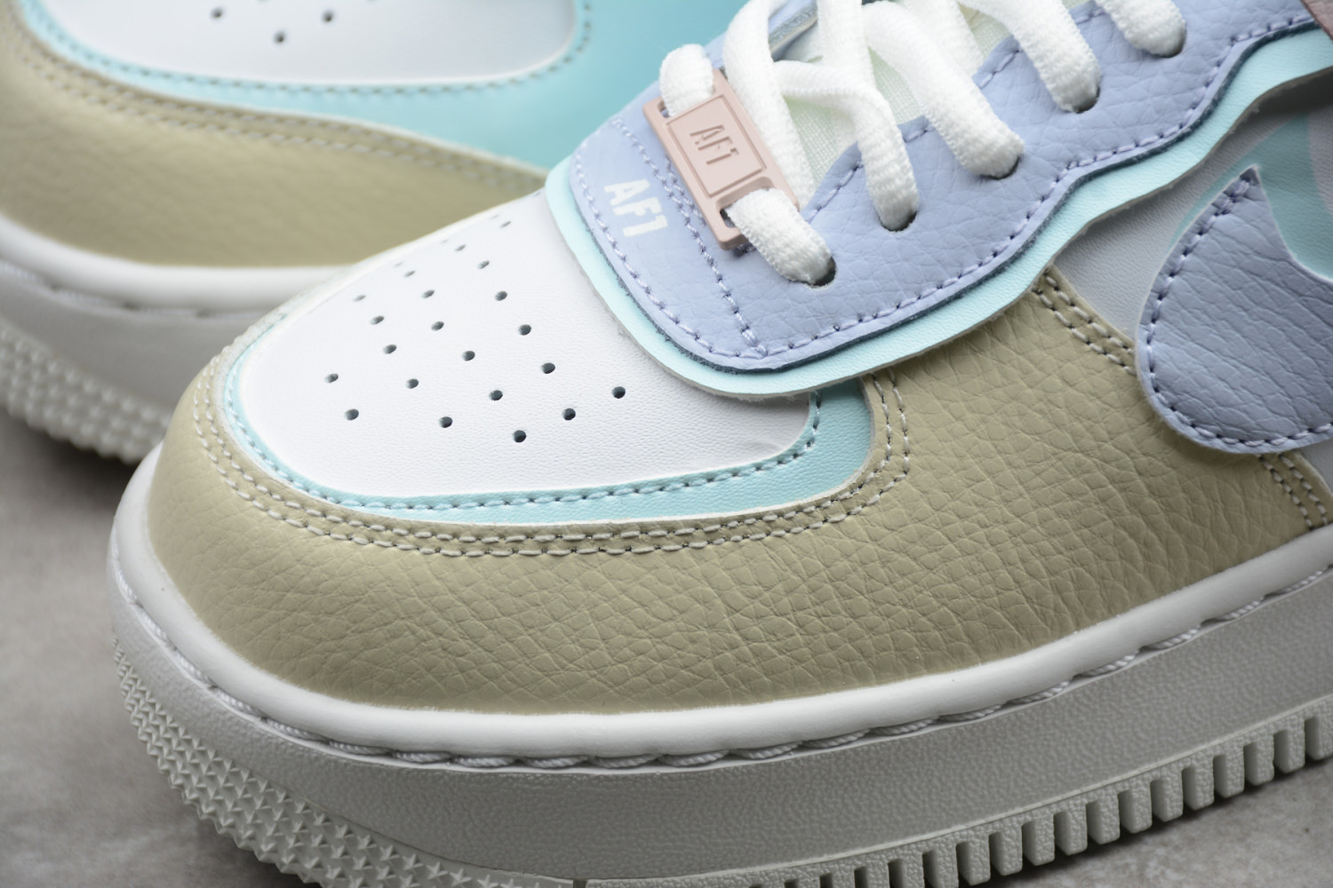 Nike Air Force 1 Shadow White Glacier Blue Ghost (W) CI0919-106