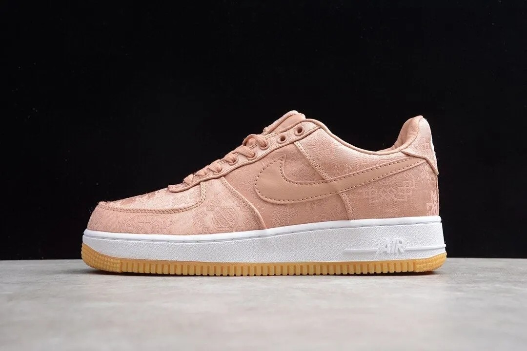 Nike Air Force 1 Low CLOT Rose Gold Silk (Regular Box) CJ5290-600