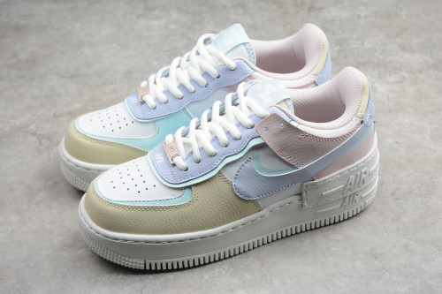 Nike Air Force 1 Shadow White Glacier Blue Ghost (W) CI0919-106