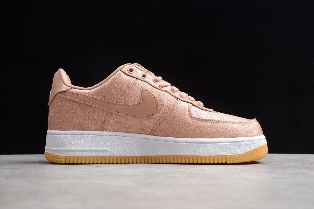 Nike Air Force 1 Low CLOT Rose Gold Silk (Regular Box) CJ5290-600