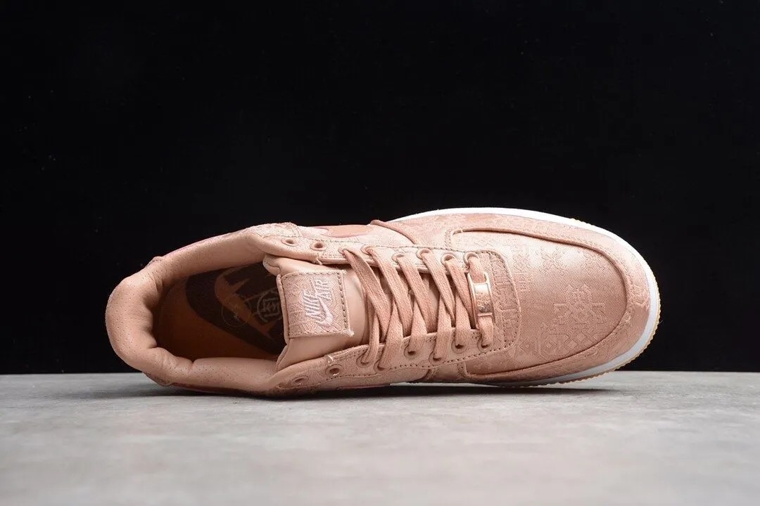 Nike Air Force 1 Low CLOT Rose Gold Silk (Regular Box) CJ5290-600