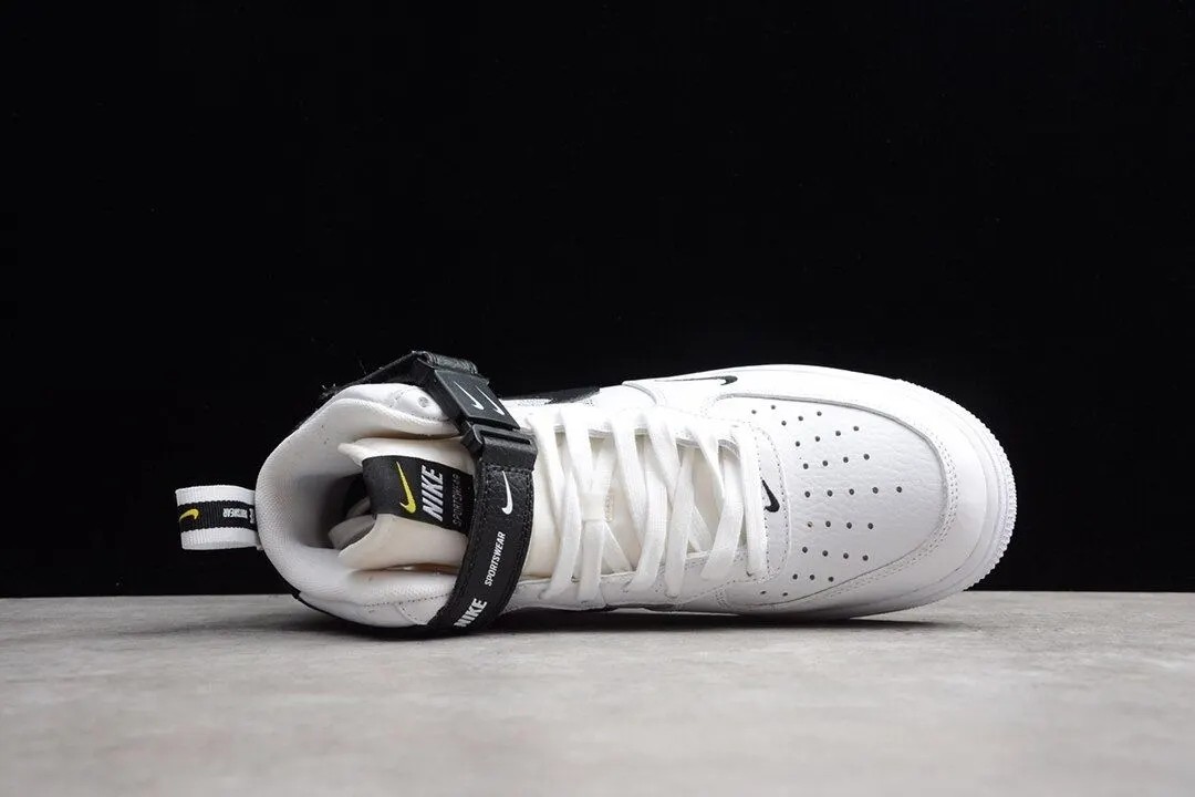 Nike Air Force 1 Mid Utility White Black 804609-103