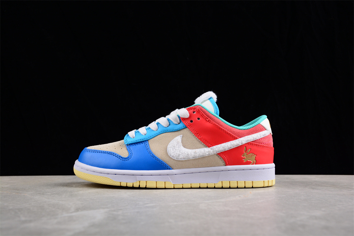 Nike Dunk Low Retro PRM Year of the Rabbit Blue Orange Cream FD4203-111