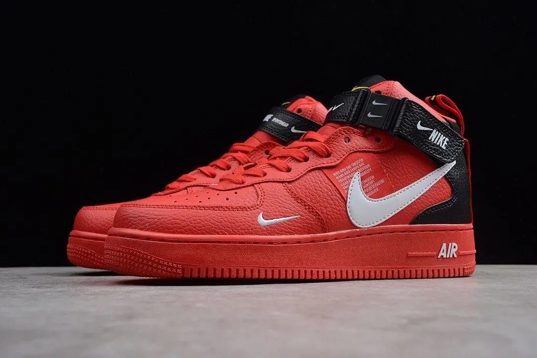 Nike Air Force 1 Mid Utility University Red 804609-605
