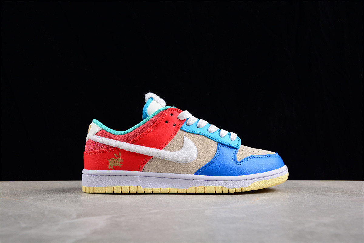 Nike Dunk Low Retro PRM Year of the Rabbit Blue Orange Cream FD4203-111