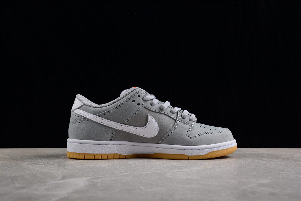 Nike SB Dunk Low Pro ISO Orange Label Wolf Grey Gum DV5464-001