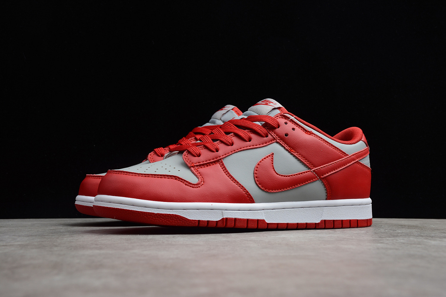 Nike Dunk Low Retro Medium Grey Varsity Red UNLV (2021) DD1391-002