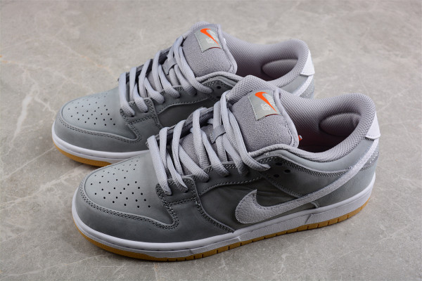 Nike SB Dunk Low Pro ISO Orange Label Wolf Grey Gum DV5464-001