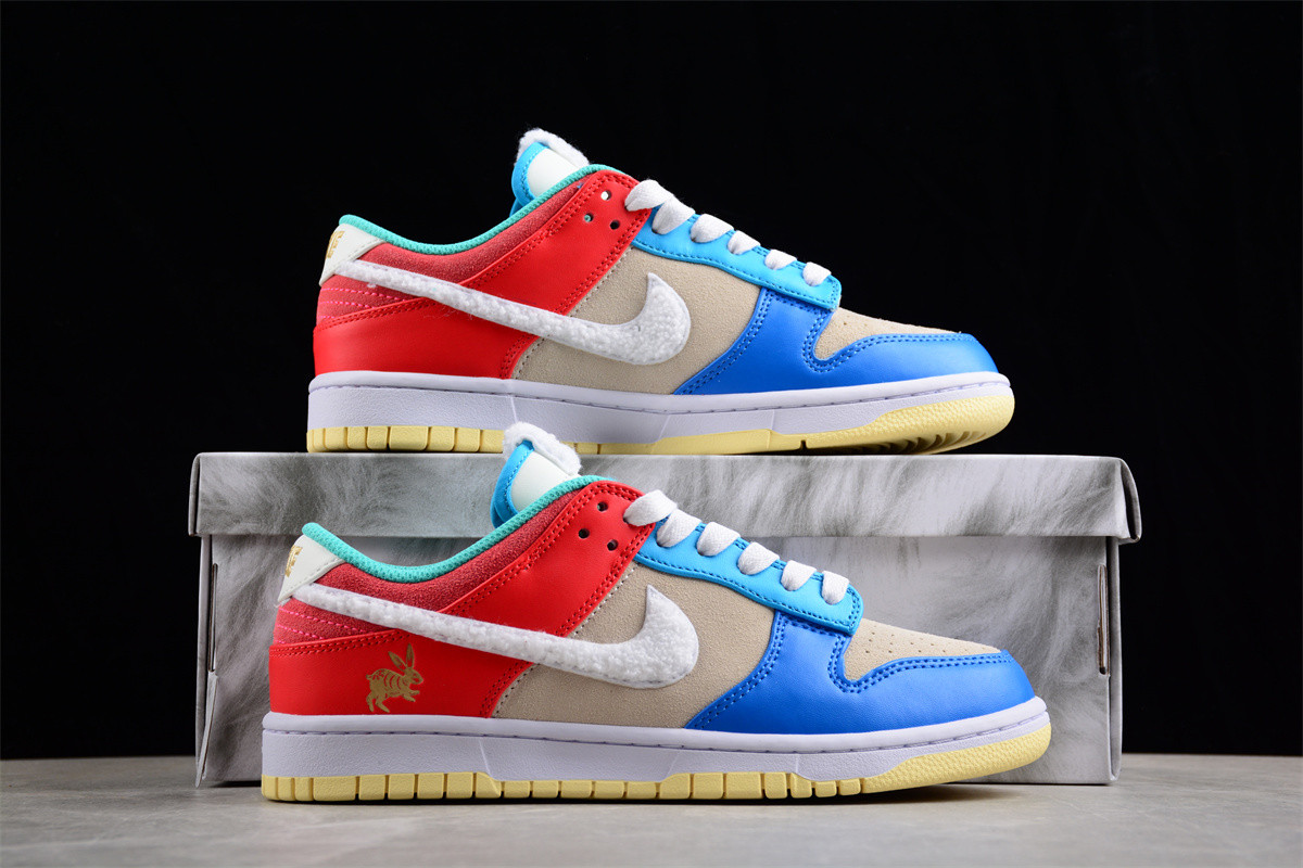 Nike Dunk Low Retro PRM Year of the Rabbit Blue Orange Cream FD4203-111