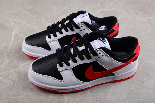 Nike Dunk Low Retro White Black University Red FD9762-061