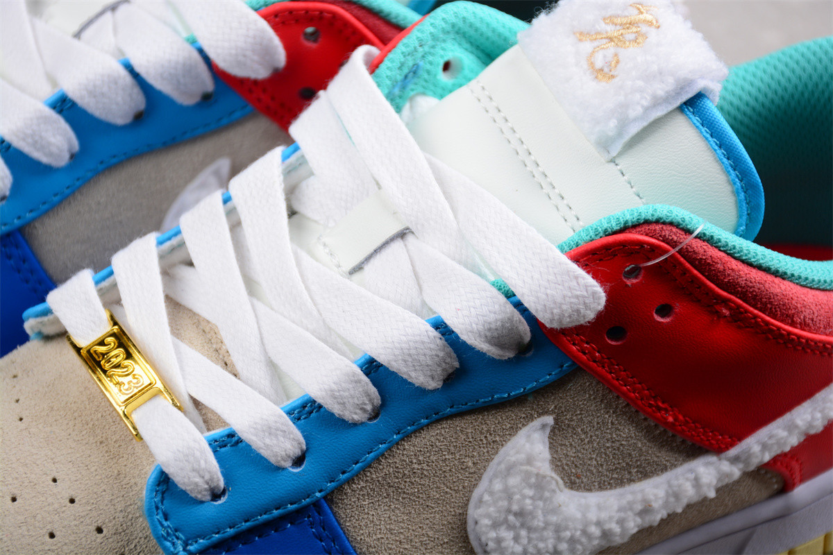 Nike Dunk Low Retro PRM Year of the Rabbit Blue Orange Cream FD4203-111