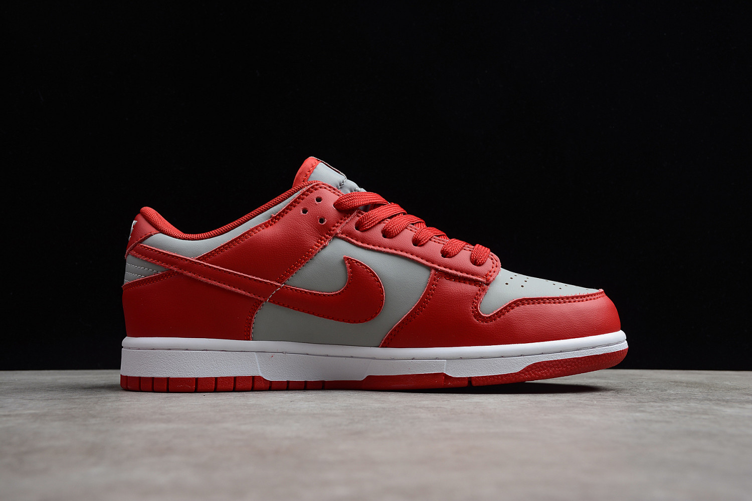 Nike Dunk Low Retro Medium Grey Varsity Red UNLV (2021) DD1391-002