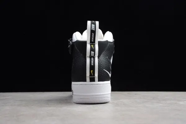 Nike Air Force 1 Mid Utility White Black 804609-103