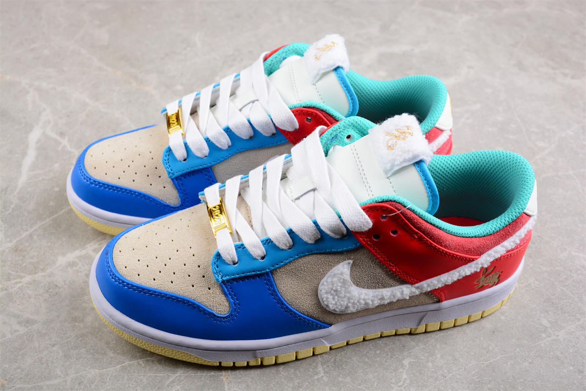 Nike Dunk Low Retro PRM Year of the Rabbit Blue Orange Cream FD4203-111