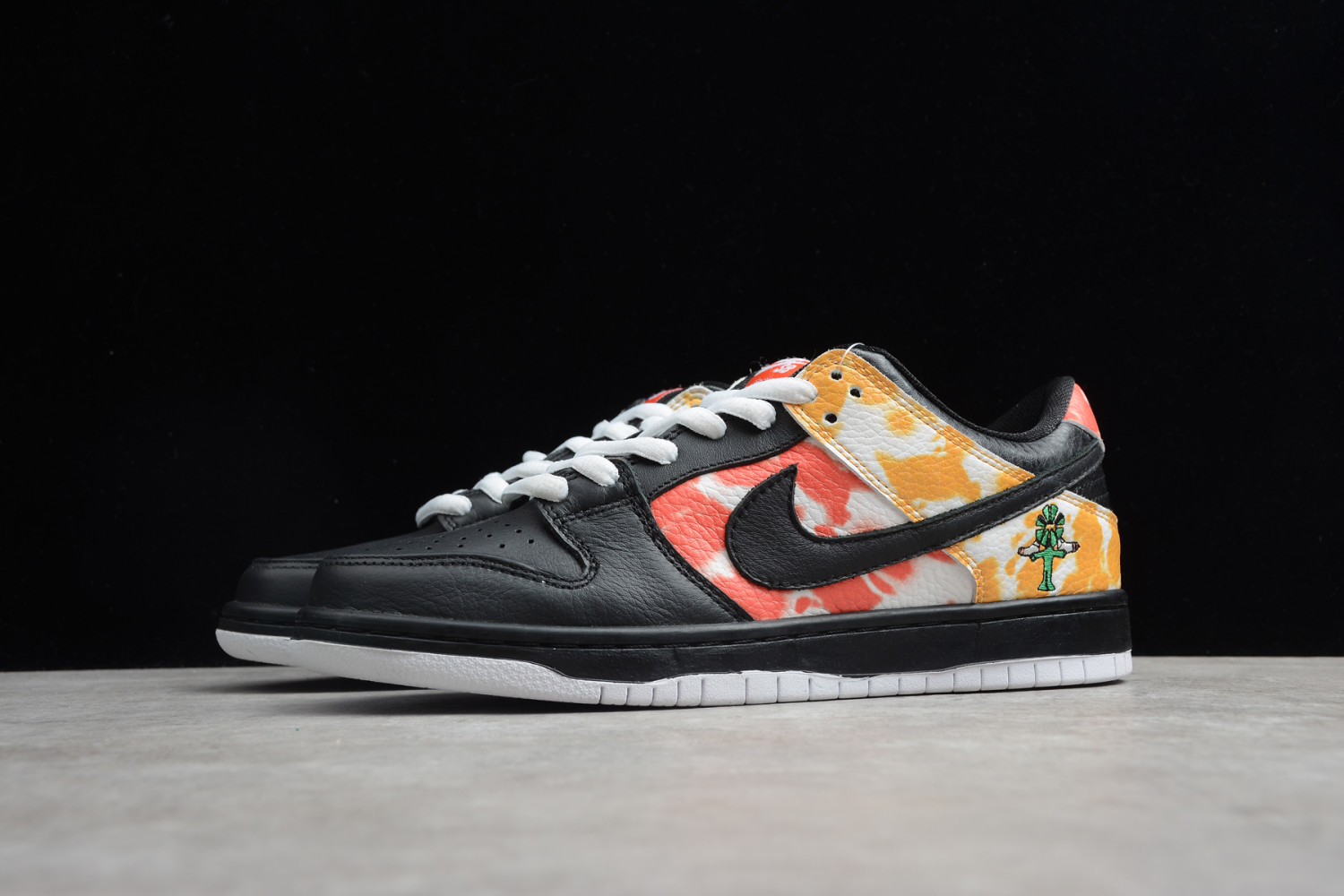 Nike SB Dunk Low Raygun Tie-Dye Black BQ6832-001