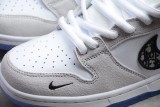 Dior x Nike SB Dunk Low Pro Wolf Grey White-Sail 2020 BQ6817-002