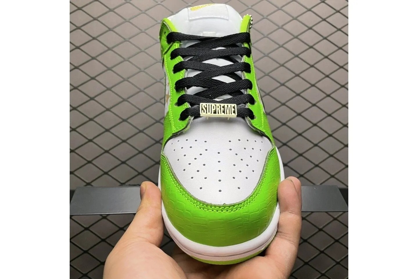 nike sb dunk low S*p*e*e  stars mean green (2021) dh3228-101