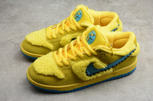 Nike SB Dunk Low Grateful Dead Bears Opti Yellow CJ5378-700