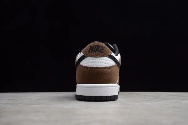 Nike SB Dunk Low White Black Trail End Brown 304292-102