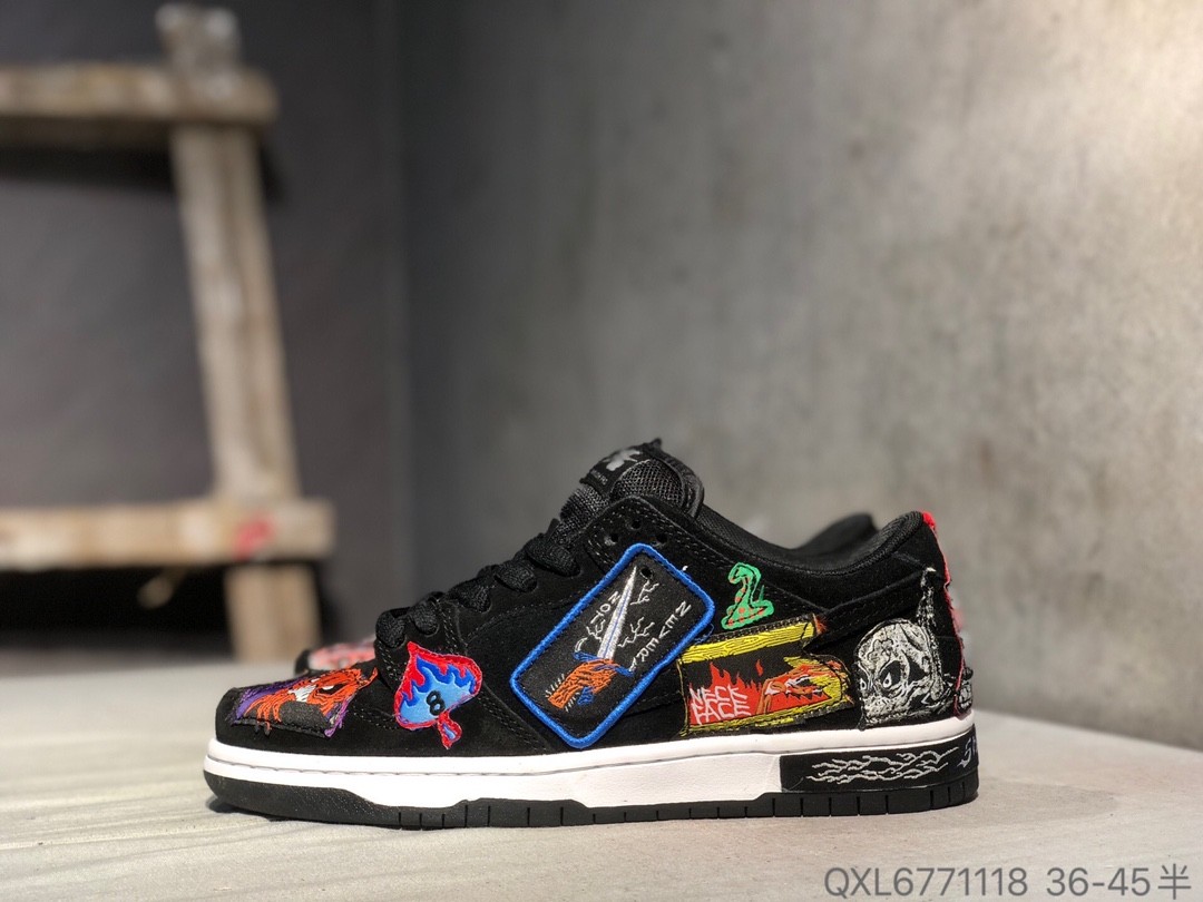 nike sb dunk low pro qs neckF**e dq4488-001