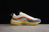 Nike Air Max 97 Coconut Milk Fossil Denim Red DV1486-162