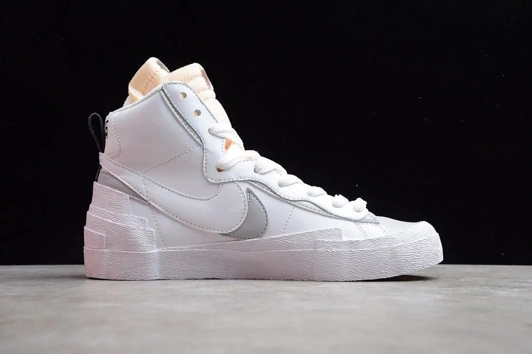 Nike Blazer Mid sacai White Grey BV0072-100